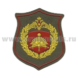 Шеврон пласт НА ПАРАД 5-я Краснознаменная общевойсковая армия (оливковый фон)