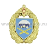 Значок мет. 1182-й гвардейский артиллерийский Новгородский Краснознамённый полк  (эмбл. в венке с орлом ВДВ)