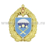 Значок мет. 51-й гвардейский парашютно-десантный Краснознамённый полк (эмбл. в венке с орлом ВДВ)