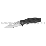 Нож раскладной (клинок сталь, рукоятка - пластик) 21 см