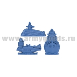 Игрушка пластмассовая ПЛ “Илья Муромец” (в комплекте 2 торпеды, 3 мишени) 40x17x16 см