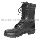 Ботинки в/б Воин (нат. кожа "Краст" + черн. кордура) ВН-21