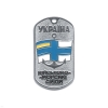 Жетон (нерж. ст., эмал.) Украина ВМФ