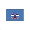 Флаг Космических войск РФ (70х140 см)