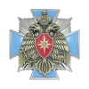 Значок мет. МЧС (орел МЧС на голубом кресте с лучами) Значок мет. МЧС (орел МЧС на голубом кресте с лучами)