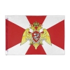 Флаг Росгвардии (без триколора) 90x135 см