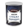 Сувенир Носки стража порядка (носки в банке) цвет черный, разм. 27 Сувенир Носки стража порядка (носки в банке) цвет черный, разм. 27