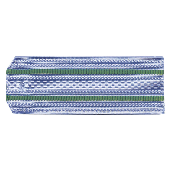 Погоны голуб. 2 зел. пр. (ПС ФСБ руб.) на пластике