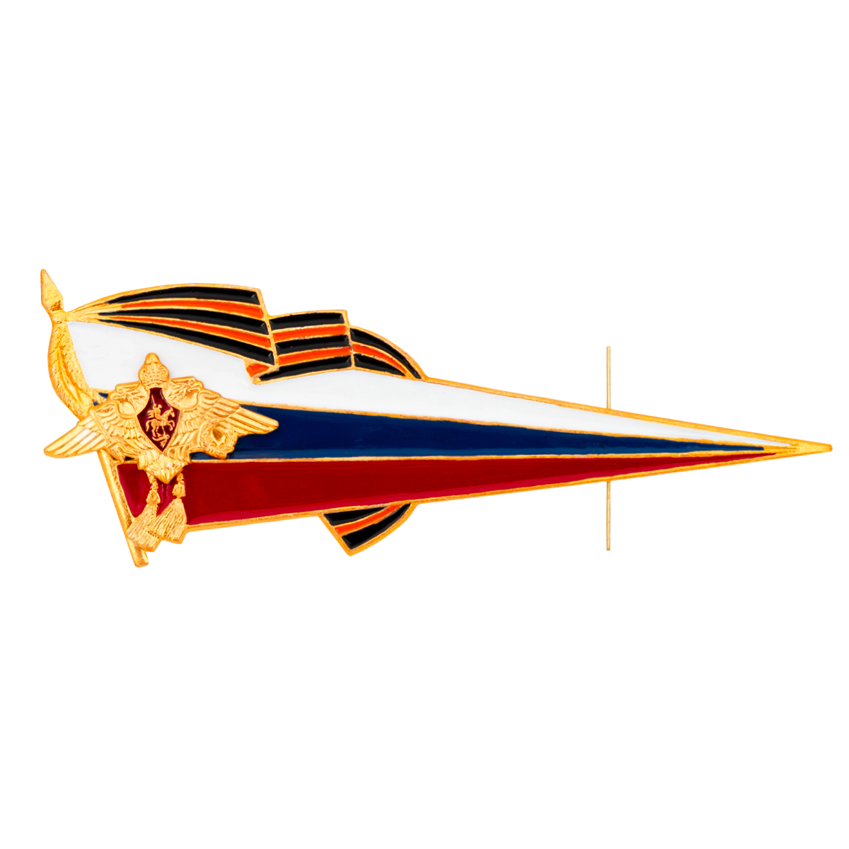 Флажок на берет неуст. (уголок) мет. РА бол. (алюминий 2 мм) Флажок на берет неуст. (уголок) мет. РА бол. (алюминий 2 мм)