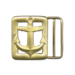 Бляха на солд. ремень дембельская Якорь с просечками