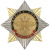 Значок мет. Орден-звезда Войска связи (эмблема нов/обр)