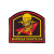 Шеврон шелкография МП КФ (арка) скорпион