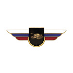 Значок мет. Должностной знак командира танковой бригады и ей равного соединения танковых войск (№28)