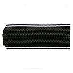 Погоны черн. бел. кант (на пластике)