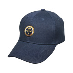 Бейсболка простая синяя с мет. накладкой ВДВ (эмбл нов/обр)