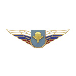 Значок мет. Должностной знак командира бригады и ей равного соединения (ВДВ) (№81)