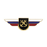 Значок мет. Должностной знак командира бригады и ей равного соединения (ВМФ) (№62)