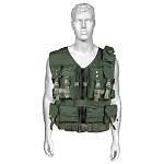 Жилет разгрузочный тактический Армейский хаки (ткань Rip-Stop 35% х/б, 65% п/э)