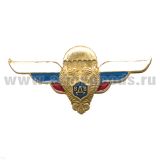 Значок мет. Крылья ВДВ (флаг РФ)