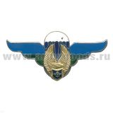 Значок мет. Крылья ВДВ (флаг ВДВ)