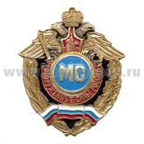 Значок мет. МС (серия ВС России (орел, крылья в стороны)