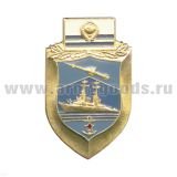 Значок мет. Эмбл. Главкома надводных кораблей СССР