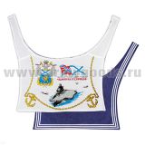Гюйс ДМБ с рисунком ТАВКР Адмирал Кузнецов (х/б)