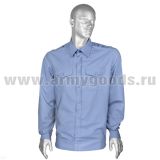 Рубашка форм. офиц. мужская (дл.рук.) голубая ФСБ/ПС ФСБ