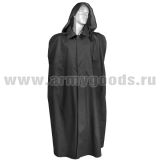 Плащ-накидка офиц. (прорезиненная ТУ 17 РСФСР 0304629-18-90) черная