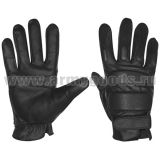 Перчатки кожаные с защитными  накладками СОБР-2