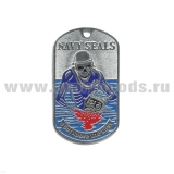 Жетон (нерж. ст., эмал.) Navy seals