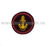 Шеврон пластизолевый Штат МП (d = 7 см)
