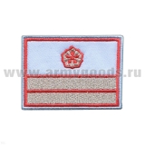 Нагрудный знак вышит. РЖД (голубой) 2 галуна 1 звезда