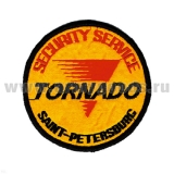 Шеврон вышит. Tornado Saint-Petersburg Security service