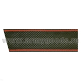 Погоны оливк. красн. кант (со скосом) 15,5 см