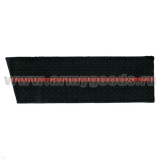 Погоны черные 1 красн. пр. (со скосом) 15,5 см