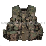 Жилет тактический MFH 04533T (woodland)