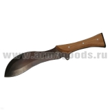 Нож НОКС Гурх мачете (рукоятка дерево, клинок черно-красный) 32 см