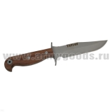 Нож НОКС Тарзан (рукоятка дерево, клинок антиблик) 24 см