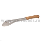 Нож НОКС Тайга мачете (рукоятка дерево, клинок полировка) 38 см