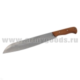 Нож НОКС Тростник-2М мачете (рукоятка дерево, клинок полировка) 41 см