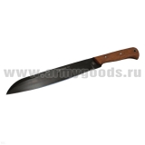 Нож НОКС Тростник-2М мачете (рукоятка дерево, клинок черный) 41 см