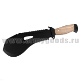 Нож Саро Сапер мачете (рукоятка дерево, клинок углерод/сталь) 39 см