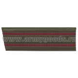 Погоны оливк. 2 крап. пр. (со скосом) 15,5 см пластик