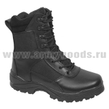 Ботинки в/б Гвардия (низ - кожа, верх - ткань черная "кордура")
