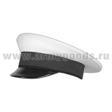 Фуражка ВМФ "Капитан Кузнецов" белая, модель "555"
