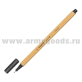 Ручка капиллярная Stabilo (черная)