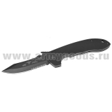 Нож Emerson раскладной (рукоятка - черный пластик, клинок черный)