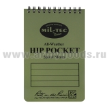 Блокнот водонепром. (all-weather hip pocket spiral memo) 50 листов (100x150 мм)