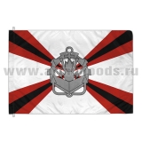 Флаг Инженерных войск уставной (90х135 см)